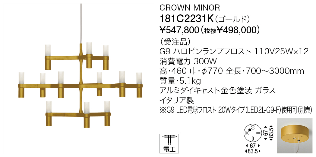 181C2231K CROWN MINOR | 株式会社YAMAGIWA