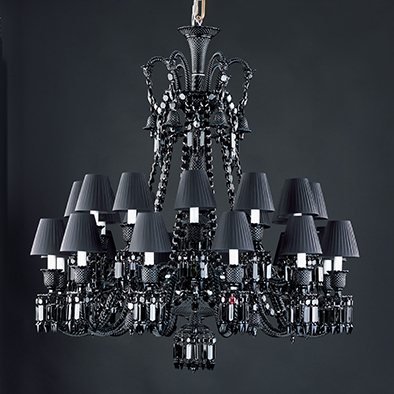 5732606900+5732605845 ZENITH NOIR CHANDELIER 24L | 株式会社YAMAGIWA