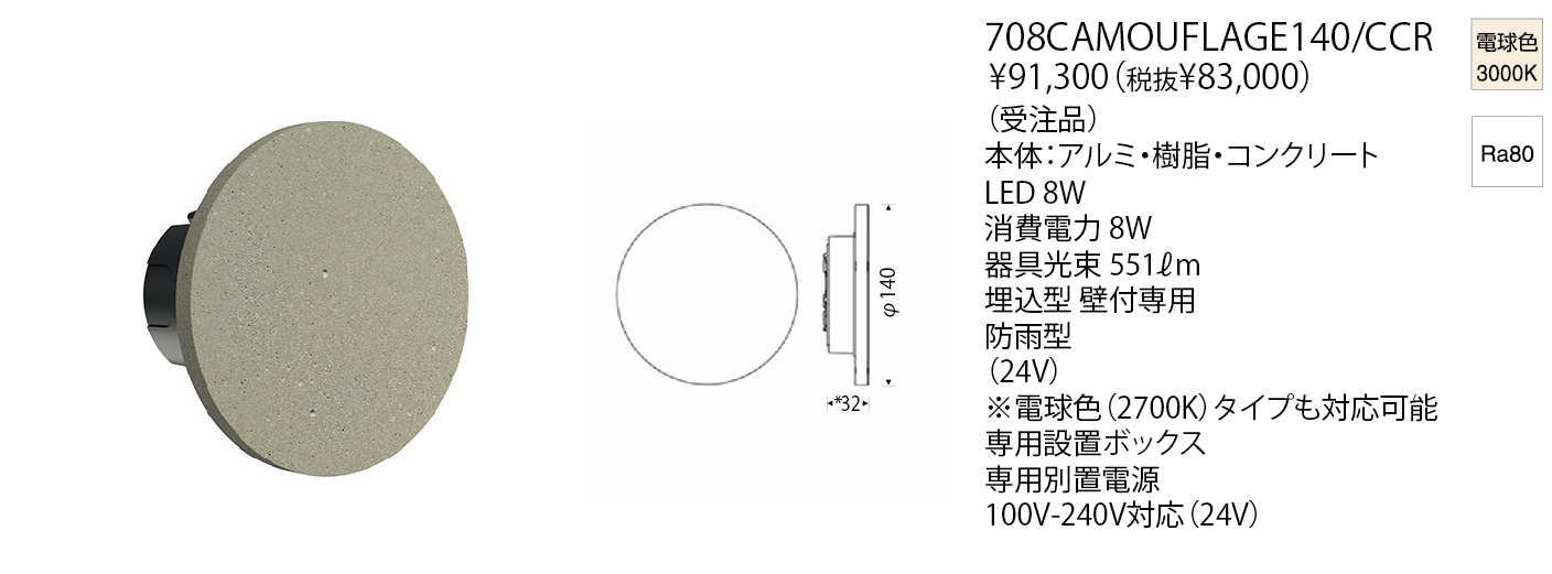 708CAMOUFLAGE140/CCR Camouflage 140 Concrete | 株式会社YAMAGIWA